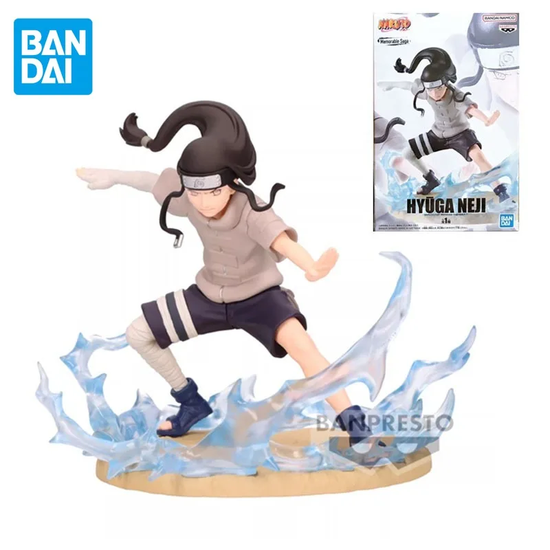 

Bandai Original NARUTO Anime Figure Memorable Saga Hyūga Neji Action Figure Toys for Boys Girls Kids Children Birthday Gifts