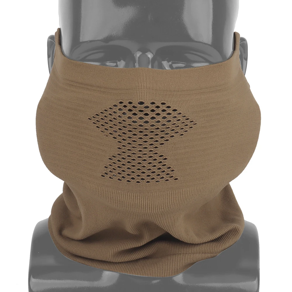 Tactical Venom Protective Steel Mesh Face Mask V1 Breathable Knit Neck Gaiter Outdoor Hunting Shooting Airsoft Mask Cosplay Prop