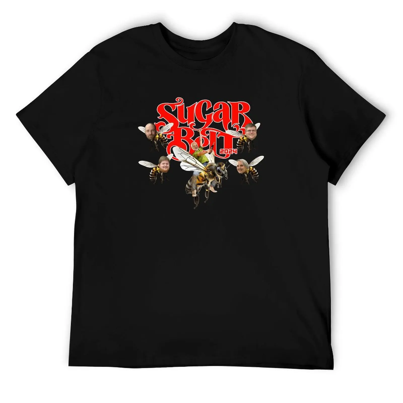 

Sugar Belt Mead Festival 2024 - Red Font T-Shirt man t shirt designer cotton tshirt 100% T-Shirt