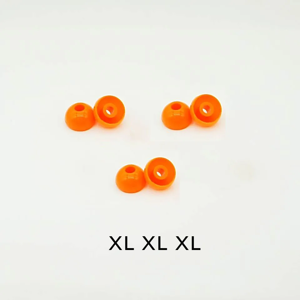 NONE Penon Liqueur O Orange Silicone Ear Tips 8