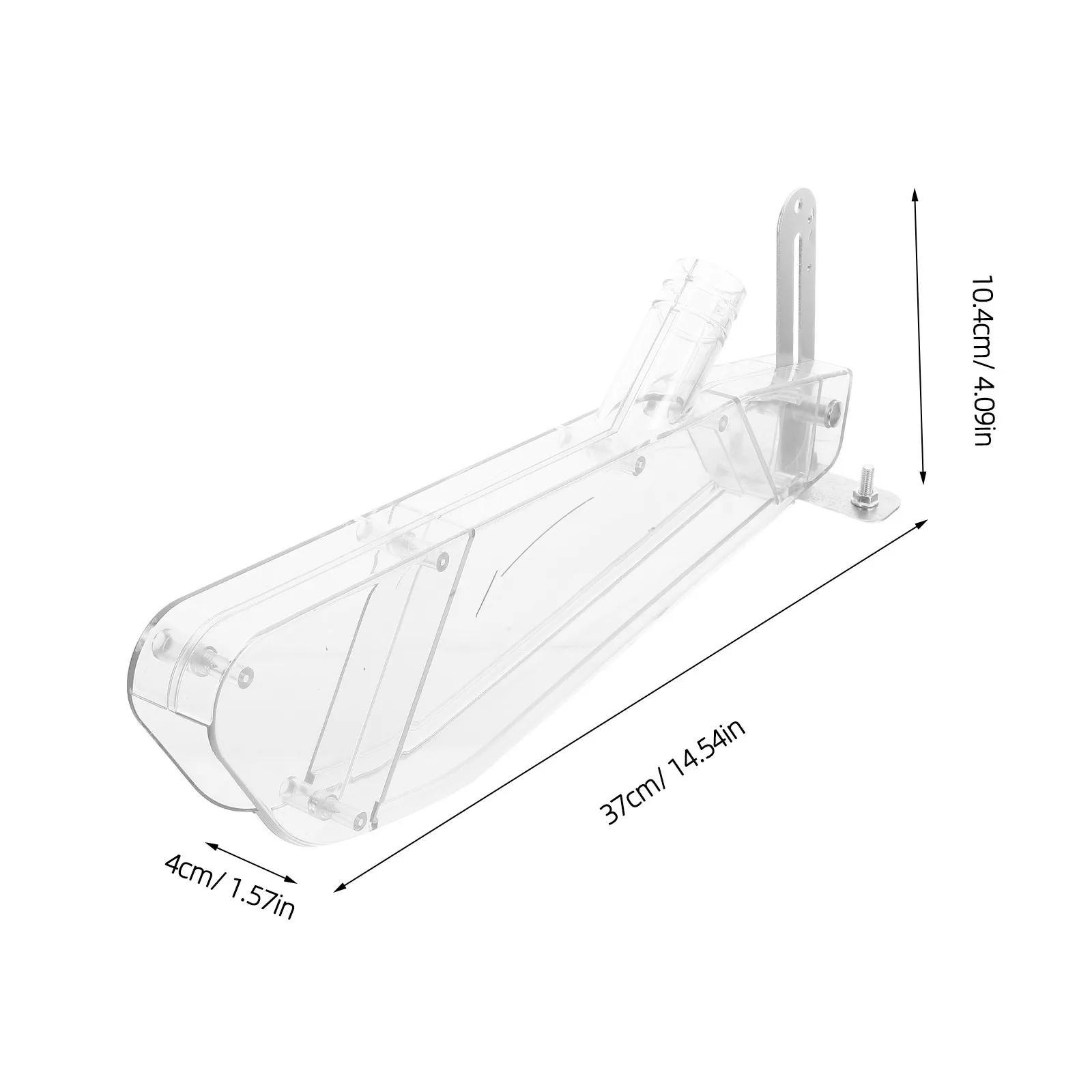 Table Saw Dust Collection Guard Transparent Cover Efficient Dust Hood Woodworking Saw Protective Shield Cleaner Workspace