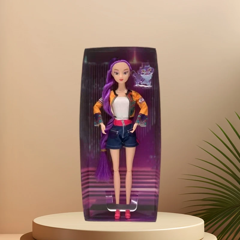 30 سنتيمتر KPop شيطان الصيادين نموذج عمل الشكل البلاستيكية سطح المكتب الديكور دمية نموذج ، لعبة أطفال جمع تمثال هدية الكريسماس