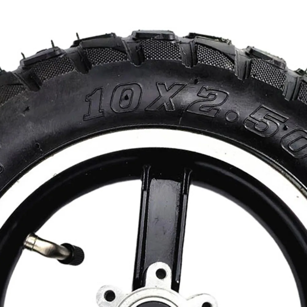 

Electric Scooter Wheels 10x2.50 with Tubeless Tire Technology and Aluminum Alloy Rim for Reduced Maintenance Needs