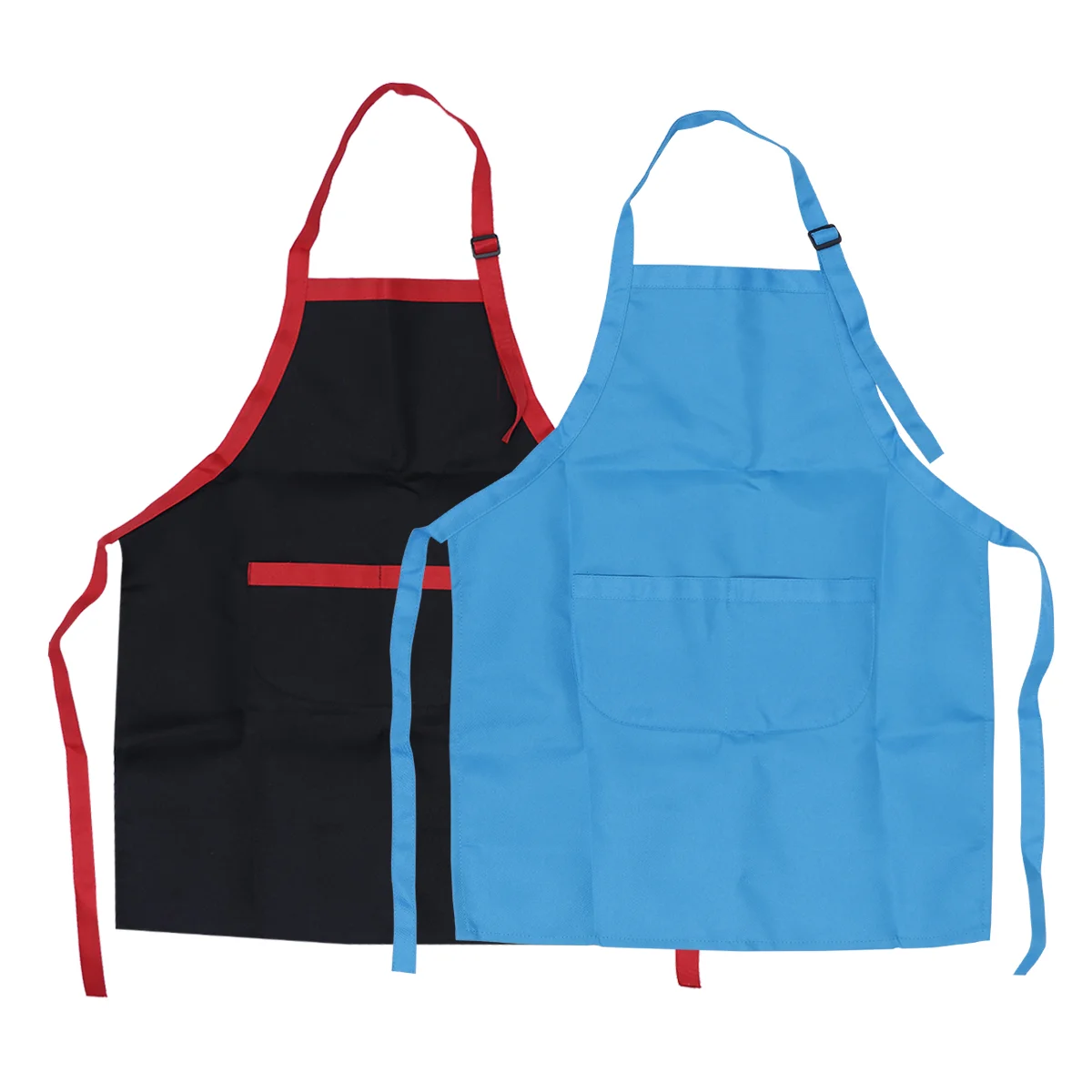 2pcs Artists Aprons Painting Gallus Crafts Painting Activities Overalls Adjustable Aprons with Pocket for Children Size L(1p