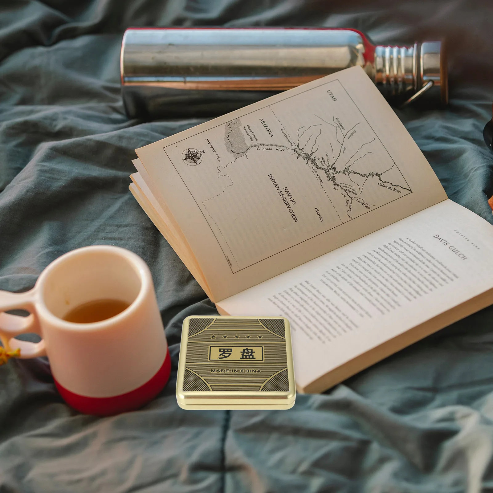 

1Pcs Feng Shui Compass Pan Square Camping Survival Hiking Outdoor Tool Waterproof Traditional Marking Degree Scale