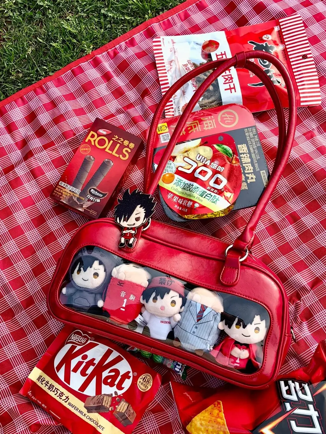 Baguette Lta Bag Underarm Small Food Baby Bag Star Chasing Bar Storage Two-dimensional Daily Commuting Original Shoulder Bags