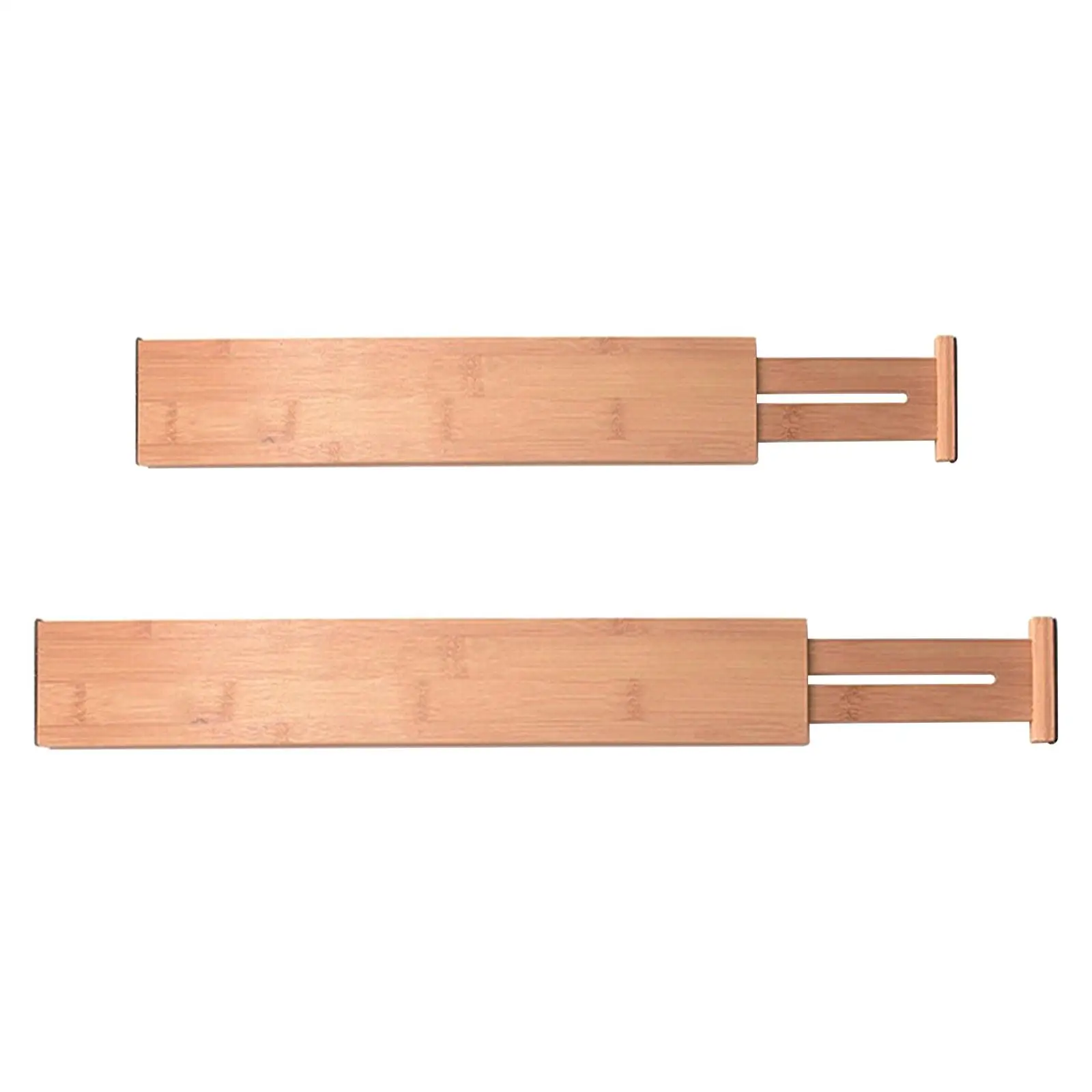 Adjustable Drawer Divider Organizer Bamboo Partition Storage for Clothes Underwear Closet Interior Drawer Sections