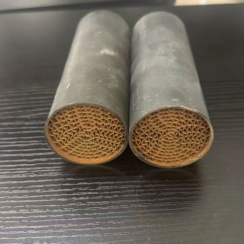 1PCS EURO5 5 45x130mm Motorbike muffler Metal catalyst for exhaust clean  Metal Substrate Catalyst high flow