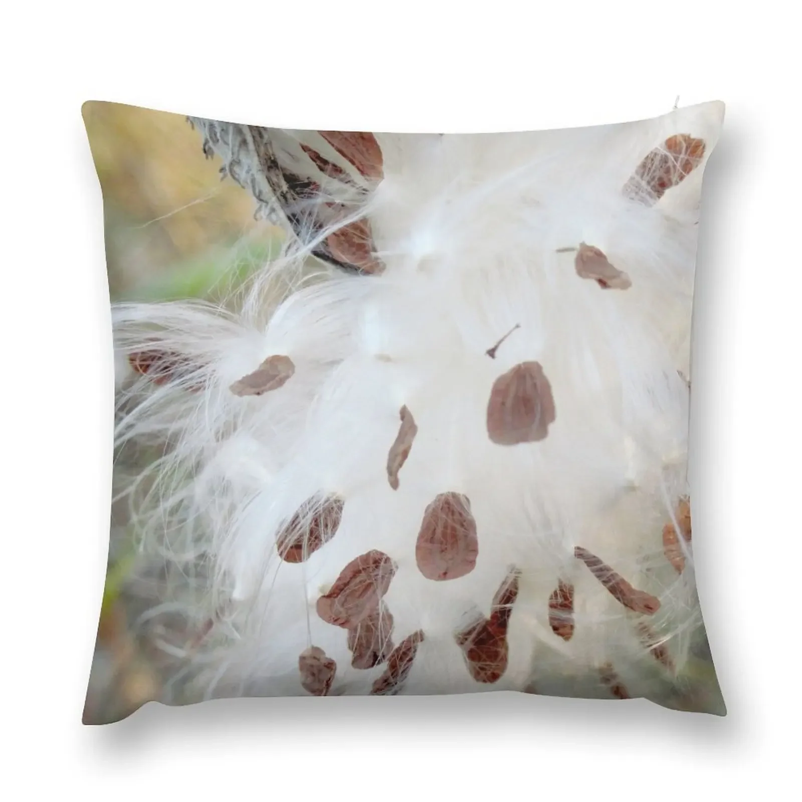 Milkweed Seeds Throw Pillow Sofa Pillow Cover christmas ornaments 2025 Pillowcases pillow