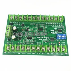 PTA8D08 8AI RS485 Analog Input PT100 RTD RS485 Temperature Sensor Acquisition Module replace NTC K Thermocouple DS18B20