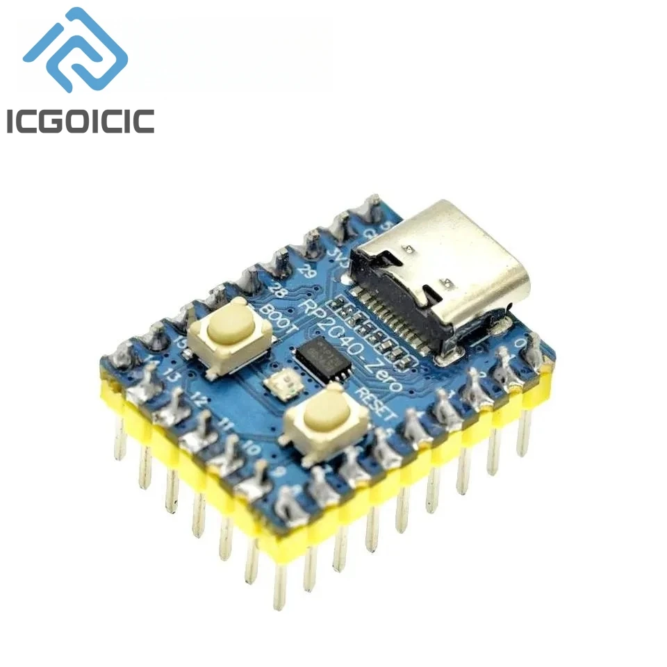 RP2040-Zero RP2040 for Raspberry Pi Microcontroller PICO Development Board Module Dual-core Cortex M0+ Processor 2MB Flash