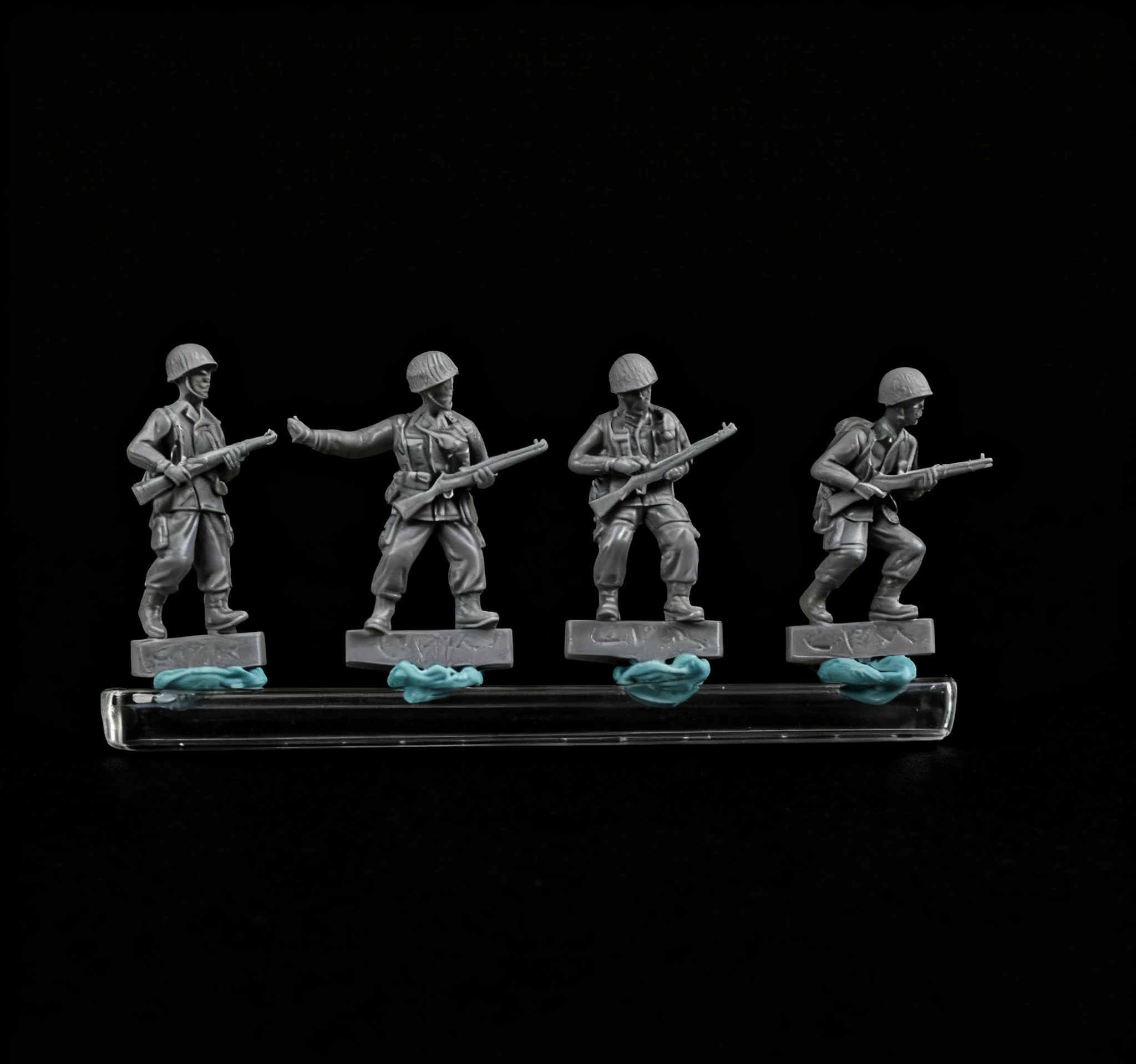 

1/72 Resin Model Kit GK - Unpainted 4-Person US Airborne Troops Model Kit
