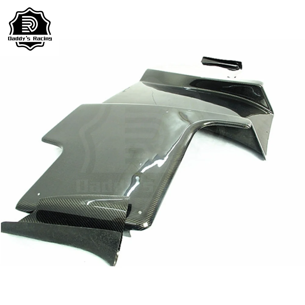 Re Style Carbon Fiber Rear Diffuser Fit For Maz-da RX7 FD3S 1992-1997 Rear Diffuser With Blade