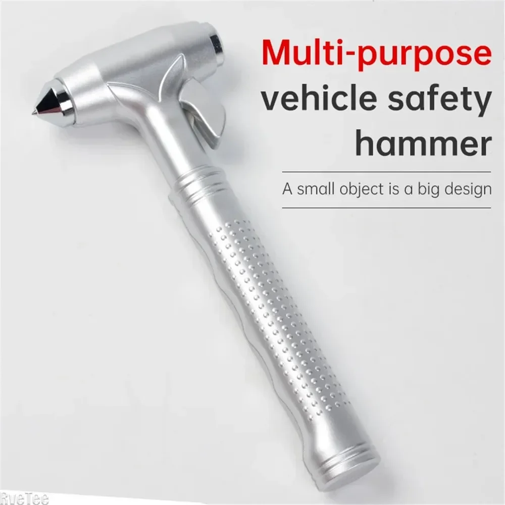 

Multi-Functional Emergency Escape Hammer Alloy Steel Car Window Breaker & Seatbelt Cutter For Fire Rescue