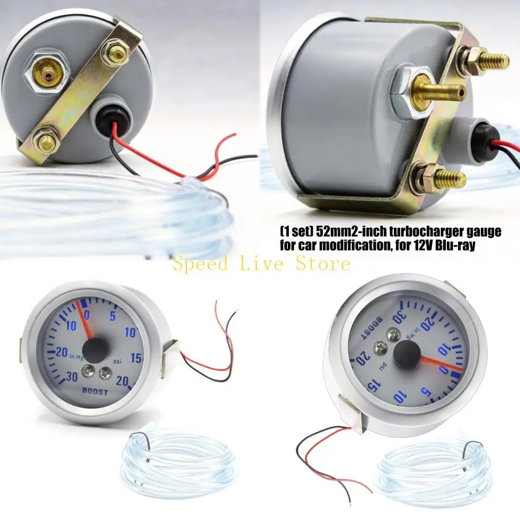 547C Blue LED Light Engine Power 52mm Diameter Exact Reading For Custom Vehicles