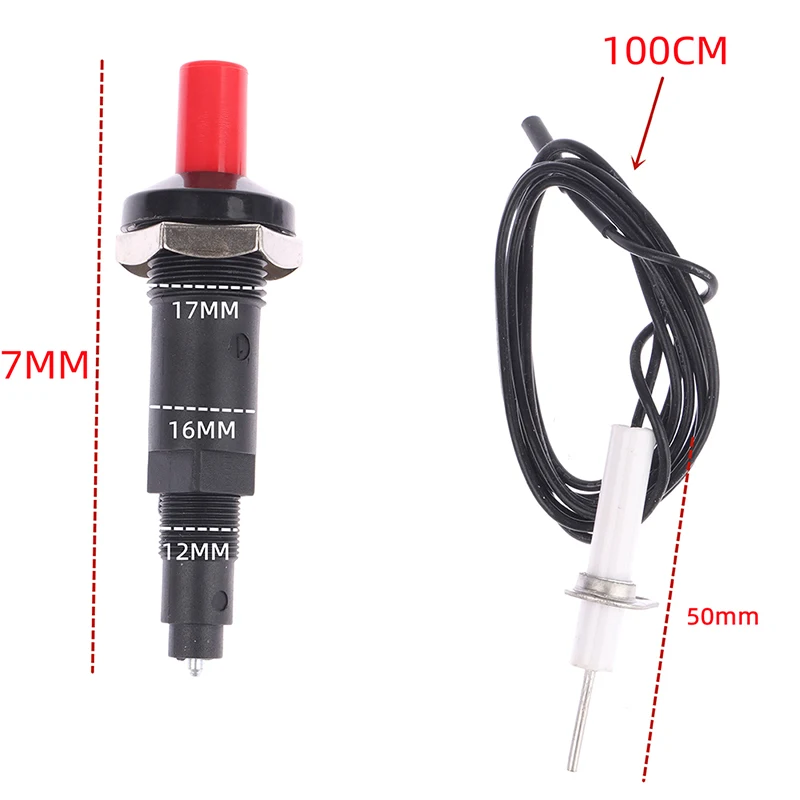 Heater Parts Piezo Spark Igniter Element For Gas Outdoor Oven Fireplace Heater A Gas Boiler Gas-burner with Cable