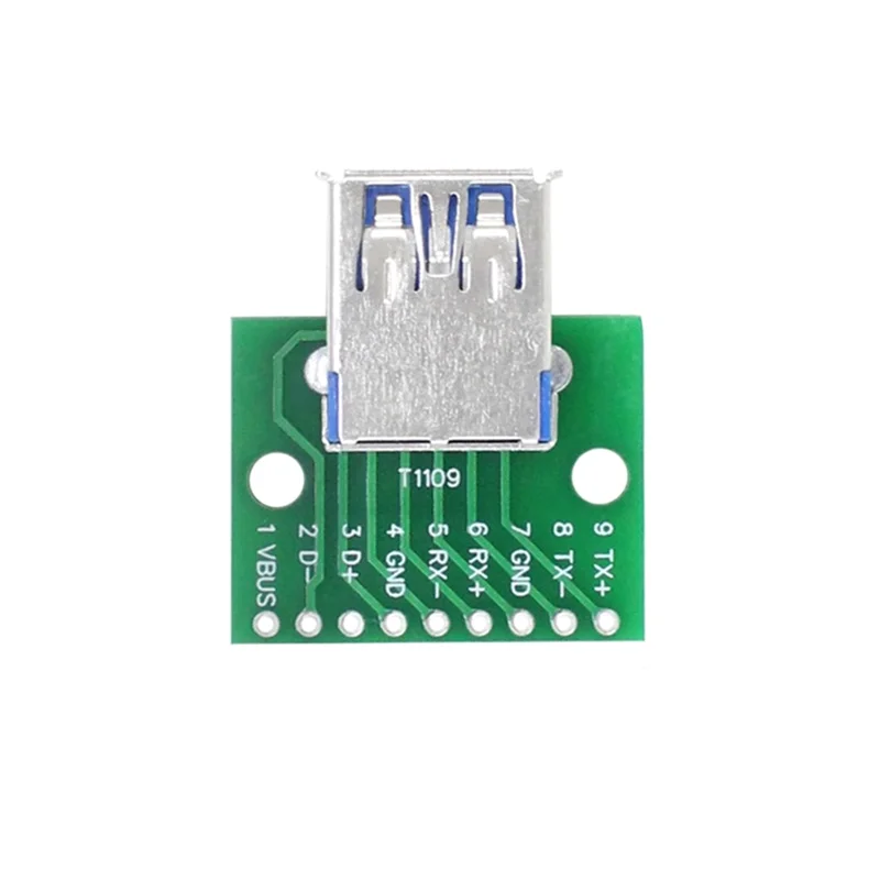 

B66C Usb 3.0 Female to Dip Pin Test Board Usb 3.0 to Dip Power Adapter Board Module Usb 3.0 Adapter Board Converter