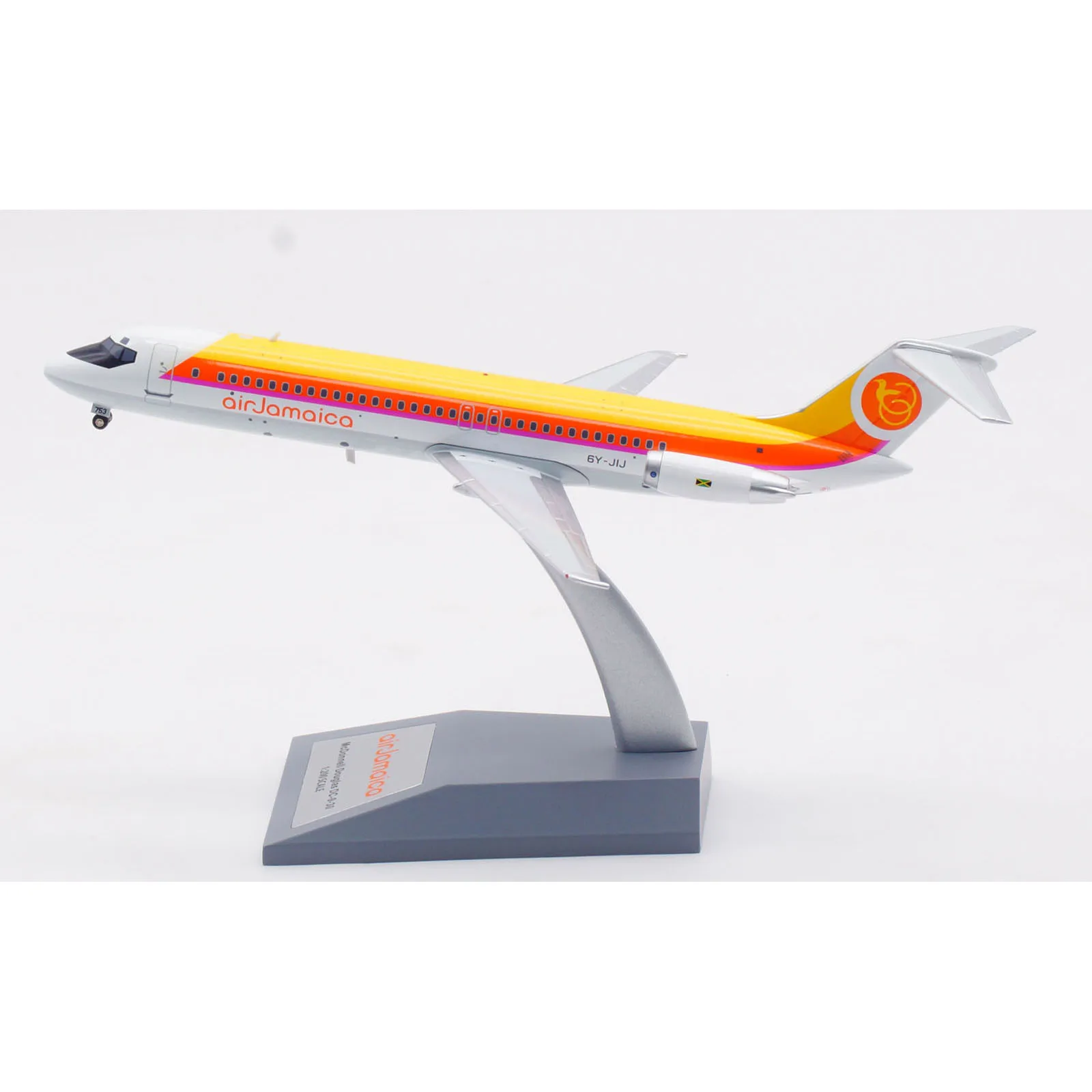 IF932JM0723 Liga Avião Colecionável Presente INFLIGHT 1:200 AIR JAMAICA MCDONNELL Douglas DC-9-30 Diecast Aeronave JET Modelo 6Y-JIJ