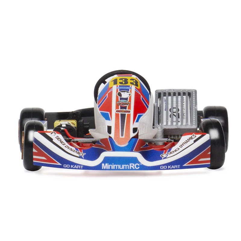 

Новый креативный RC Sengi Kart-80 Micro RC Car Kart Kit орнамент PNP в разобранном виде, но без RC без батареи, моделирование картинга
