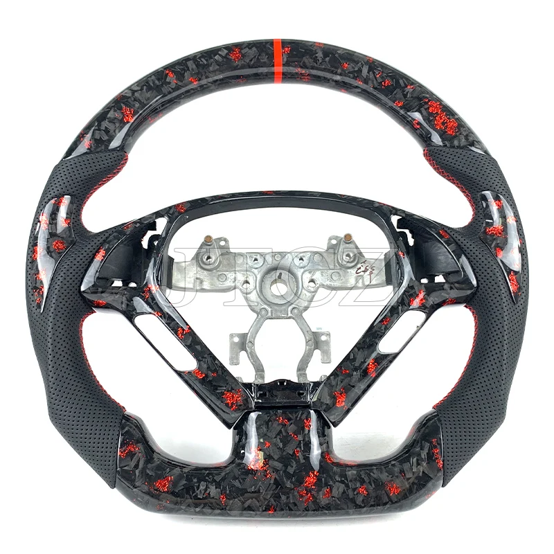 

For Infiniti EX35 EX37 G35 G37 Q60 G25 Forged Carbon Fiber Steering Wheel Car accessories 2011 2012 2013 2014 2015 2016