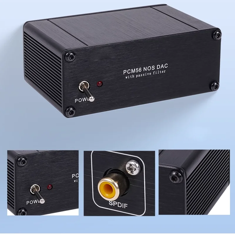 PCM56 아날로그 신호 동축 디지털 신호 아날로그 오디오 앰프 변환기 DAC 디코더 TV CD 프로젝션 진정한 무손실 오디오 디코더