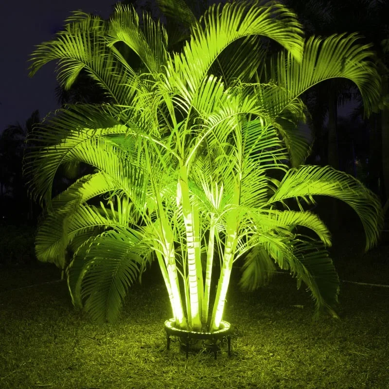 LED IP65 Waterproof Spot Lights Warm White RGB Tree Hugging Garden Lamp Outdoor Spike Type Automatic Tree Lamp