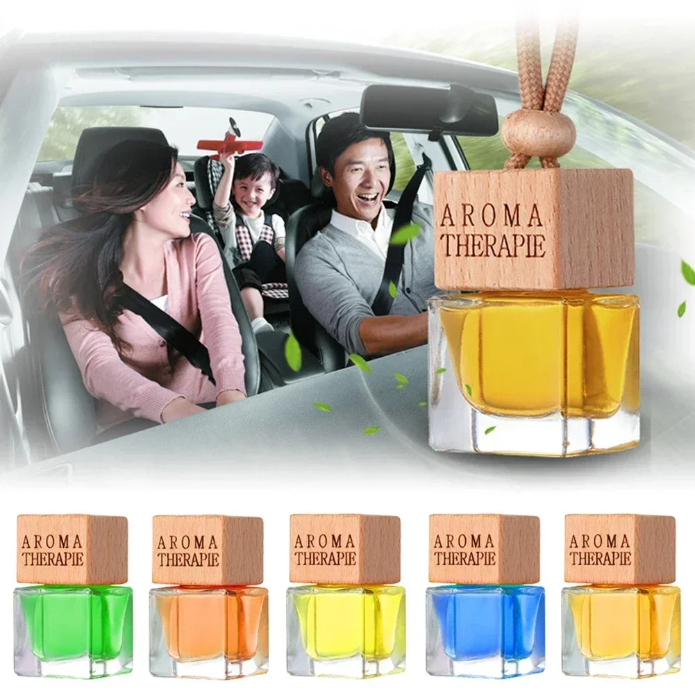 10ml Car Perfume Pendant Include Essential Oil Air Fresheners Universal Car Supplies Novelty Auto Flavoring Car Fragrance Decor