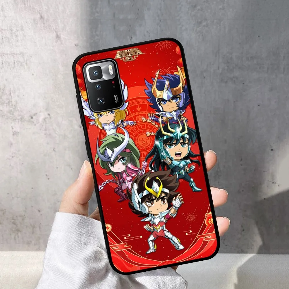 Saint Seiya Phone Case For Redmi Note 4 X 5 A 6 7 8 Pro T 9 Pro 9S 10 Pro 11 Pro 11S 11Epro PocoM3pro