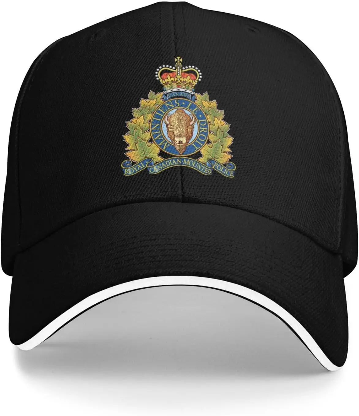 

Royal Canadian Mounted Police Adjustable Hats Baseball Caps Trucker Hats Black