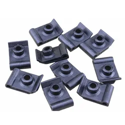 Hot Sale 20Pcs Nylon U Nut Front Fender Liner Clip Mounting Grommet For Toyota 5387922010 Direct Replacement