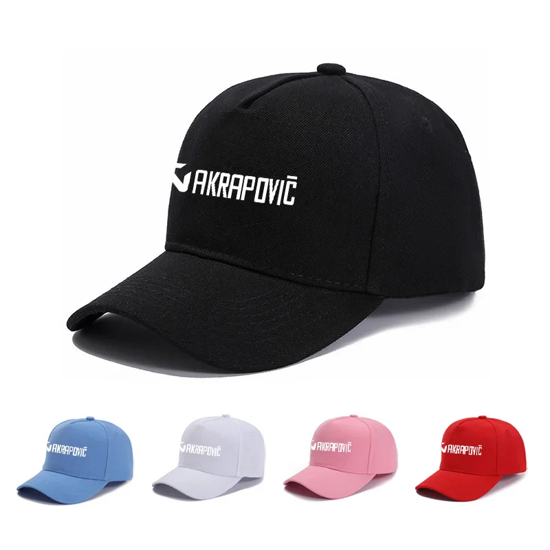 

Leisure Fashion Car Logo Cotton Adjustable Baseball Hat for Akrapovic Exhaust Muffler Motorcycle Outdoor Sunscreen Accessories