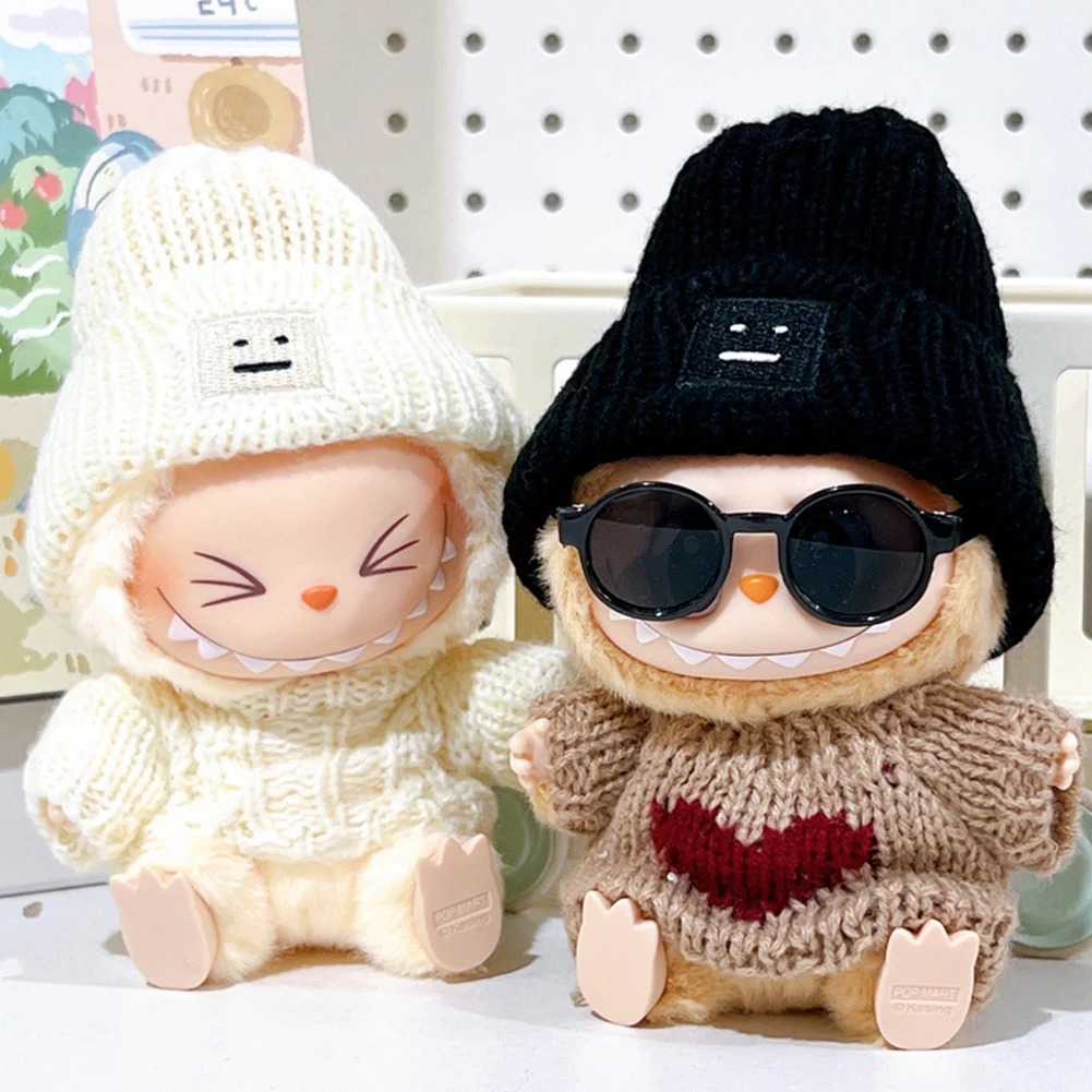 

17CM Plush Doll'S Clothes Outfit Accessories For Korea Kpop Exo Labubu Idol Dolls Skirt Doll Clothes Clothing Fans Overalls