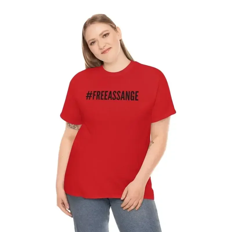 FreeAssange Hashtag Freedom For Julian Assange PoliticalT shirt