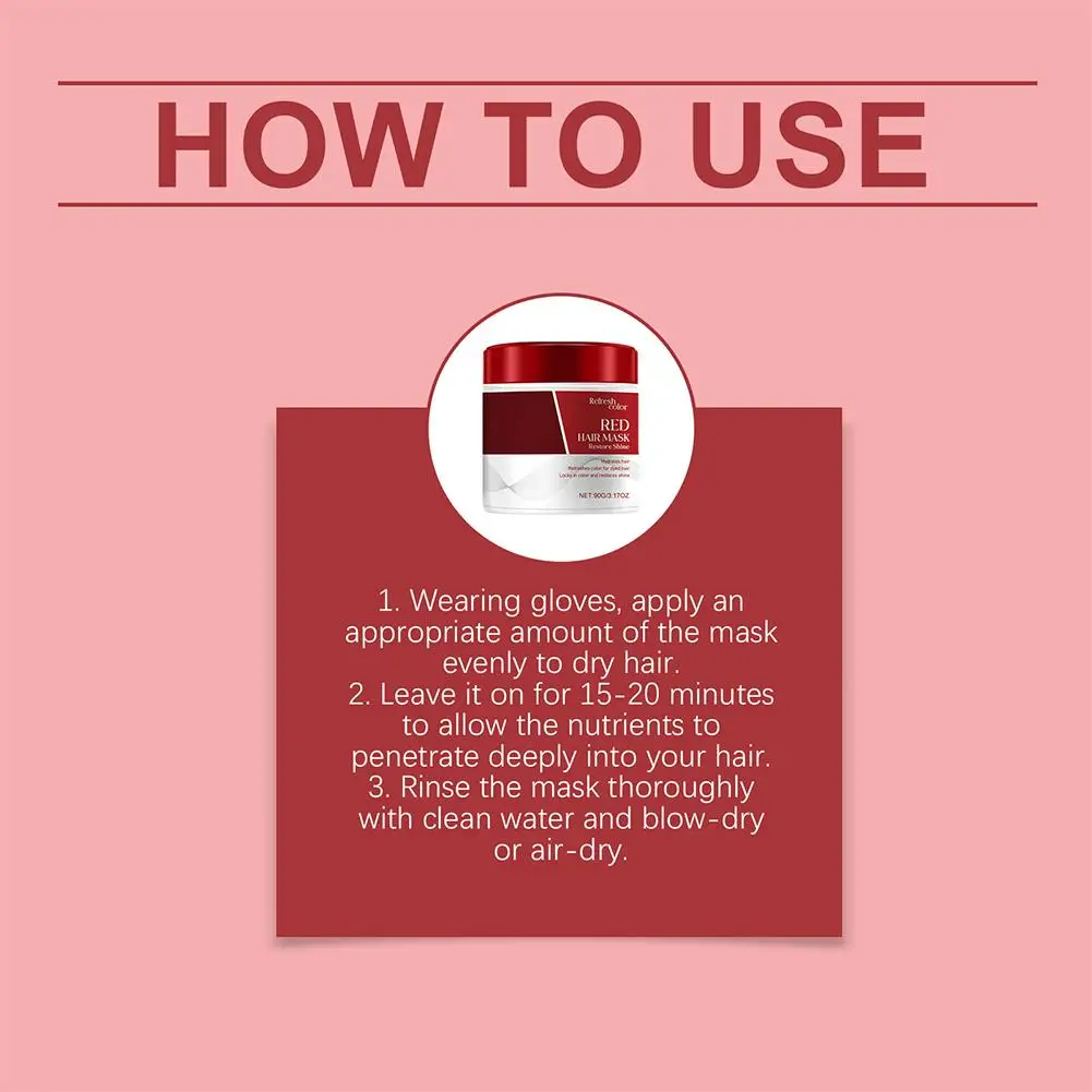 قناع منعش غير دهني للشعر يغذي بعمق ويصلح قناع الشعر وترطيب طويل الأمد ويعزز قناع الشعر اللامع