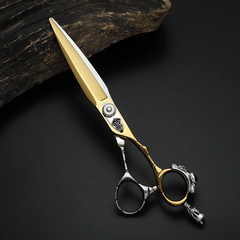 Professional Hairdressing Scissors JAPAN 440C Salon Barber Cutting Scissor 6 Inch High end hair Shear Hairdresser's Scissors