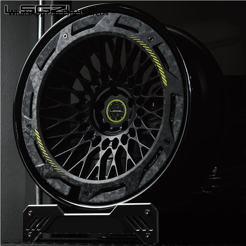 

Carbon fiber high-quality forged passenger car wheel aluminum alloy monomer for RR 5x130 deep concave 16 26-inch wheels