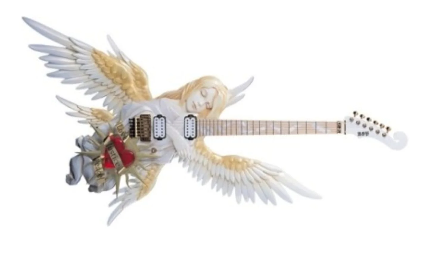 Custom Handcrafted Angel Electric Guitar