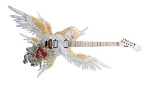 Custom Handcrafted Angel Electric Guitar