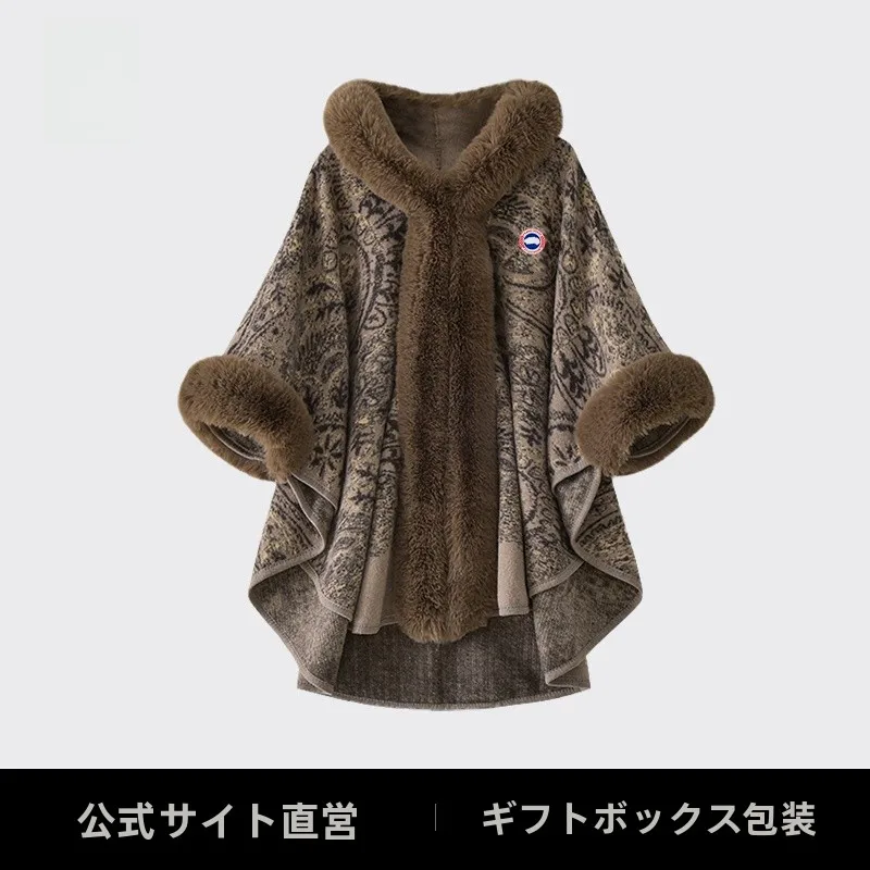 frank-goose-hooded-cloak-warm-woolen-coat-large-fur-collar-awl-ex-winter-faion-youth-sle-other-fabric-rectangle-ape