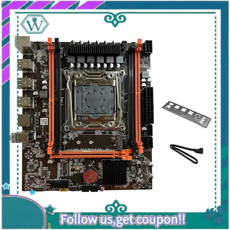 A75Q-X99E Motherboard Dual Channel Supports 4XDDR4 RECC RAM PCIE X16 Nvme Gigabit LAN Card Computer Desktop Motherboard