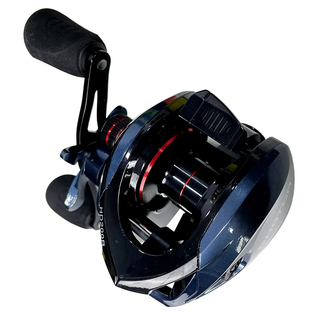 Imagem -04 - Batcasting-bass Fishing Reel com Freio Magnético Carretel Ultraleve Metal Max Drag 8kg