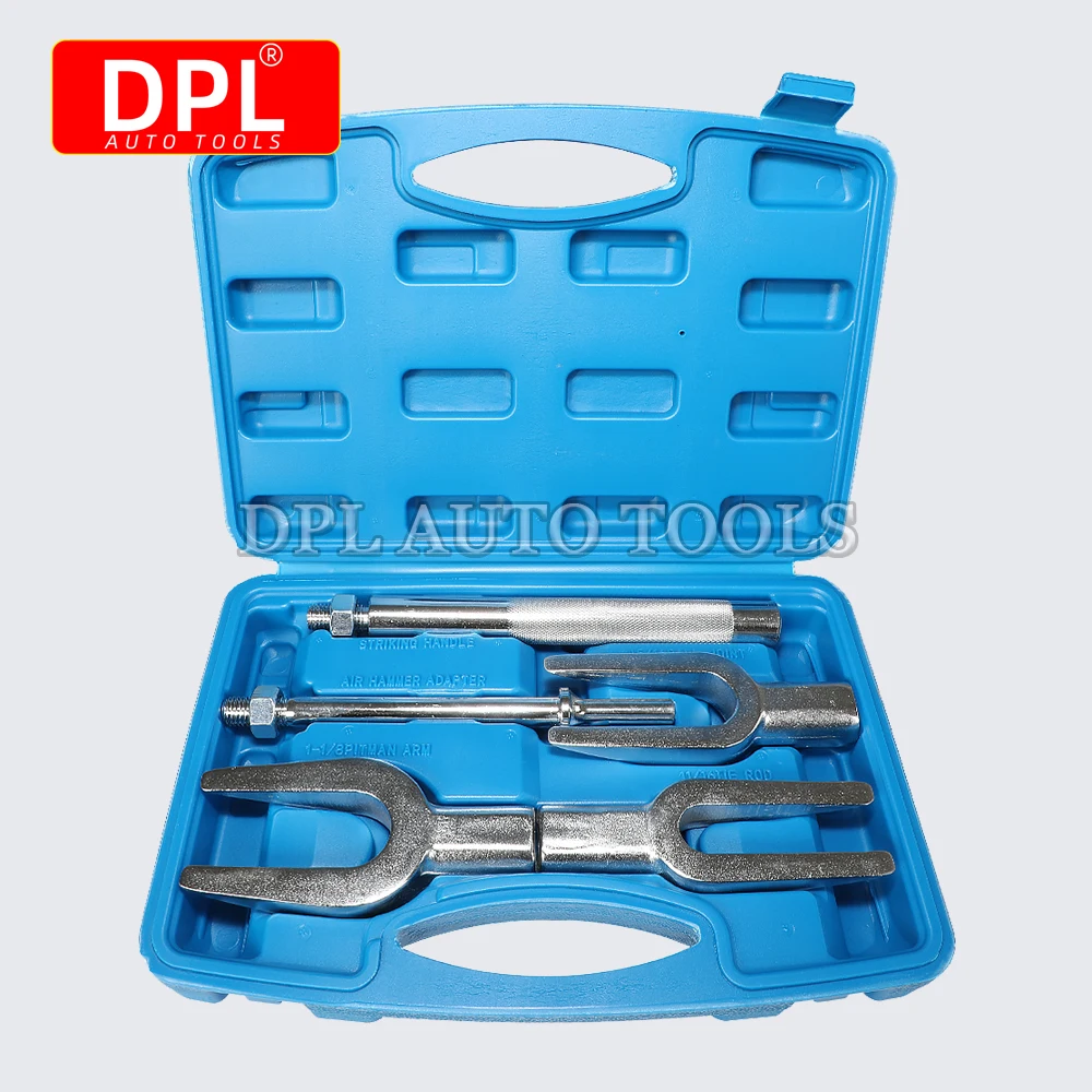 5-teiliges Gabelgelenk-Trennset, Spurstangen-Kugelgelenk-Trennwerkzeug-Kit zum Trennen von Kugelgelenken und Spurstangen, Autoreparaturwerkzeug