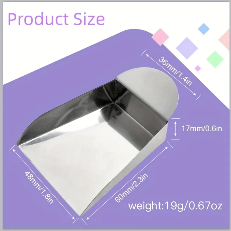 

Мини-лопатка для ювелирных изделий из нержавеющей стали с пластиной и ручкой, инструмент для сортировки драгоценных камней, коллекция алмазных бусин, аксессуары для совок