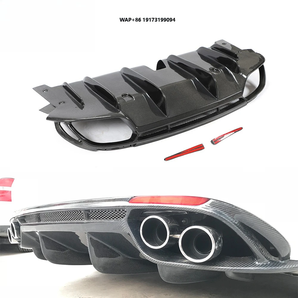 

Carbon Fiber Giulia Rear Bumper Lip for Giulia Sport Sedan 4-Door 2017- 2020