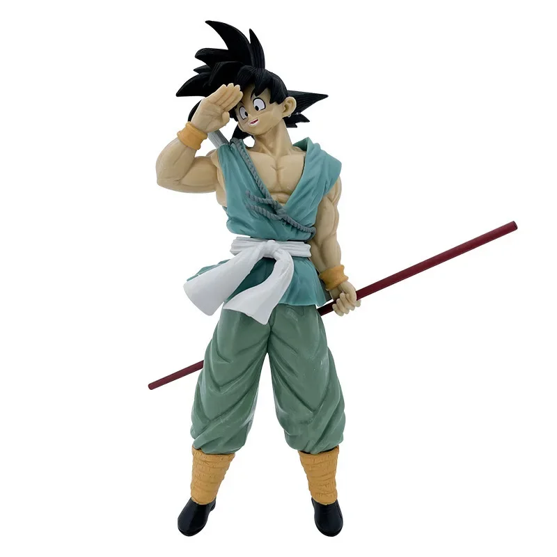 

22CM Dragon Ball Son Goku Super Saiyan Anime Figure Goku DBZ Action Figure Model Collectible PVC Model Toy Kids Gift