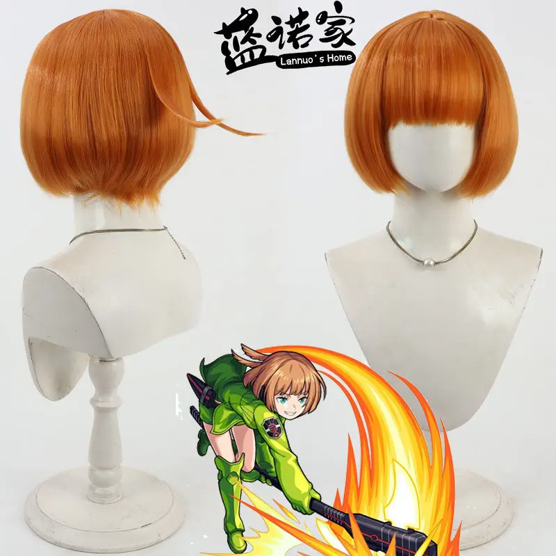 

Парик для косплея Kirie Konami из аниме World Trigger, реквизит для Хэллоуина и карнавальных вечеринок, синтетические волосы, термостойкое волокно + шапочка для парика