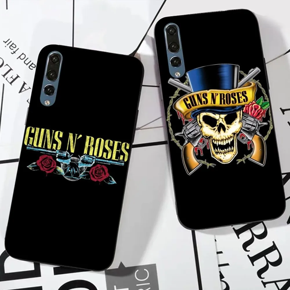 Чехол для телефона Guns N Roses-GNR Rock Band для Huawei P 8 9 10 20 30 40 50 Pro Lite Psmart Honor 10 lite 70 Mate 20lite