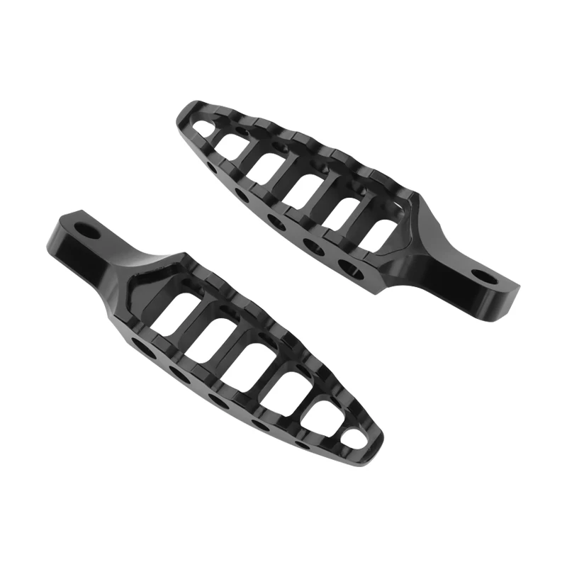 1 Pair Footpeg Motorcycle Passenger Rear Foot Peg Footrest For Harley Sportster Iron Touring Custom Dyna Fat Bob Softail Fat Boy