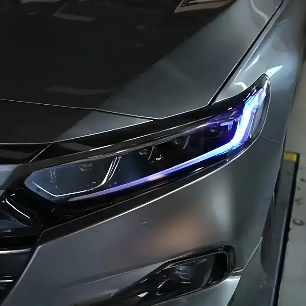 Car Front Lamps For Honda Accord 10.5th 2018-2020 LED Auto Headlights Assembly Upgrade Dynamic 4 Projector Lens Accessories - Image 4
