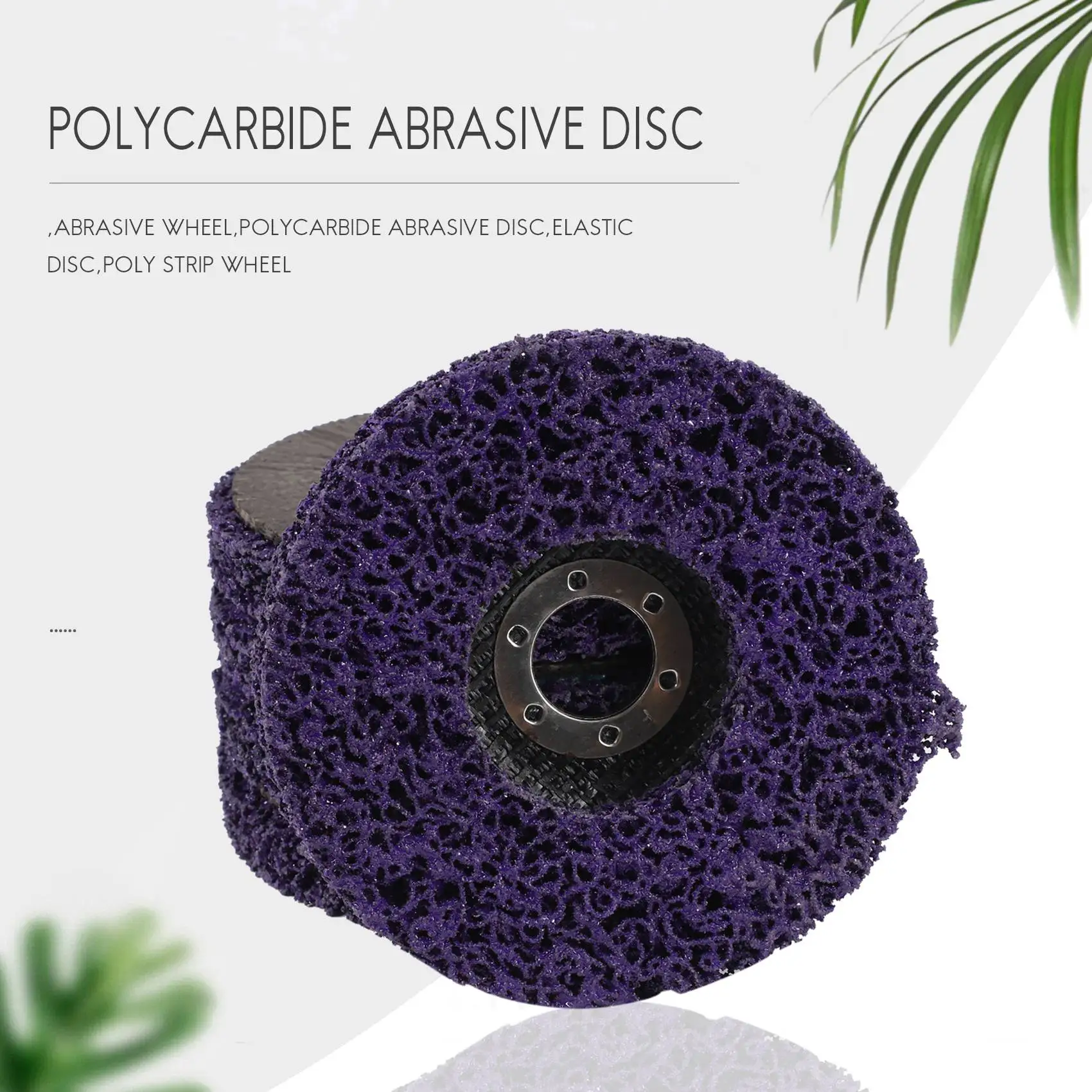 A21Q -5Pcs Abrasive Wheel Grinder Strip Disc 125 Mm Poly Strip Disc Wheel Paint Rust Removal Clean For Angle Grinder Removal